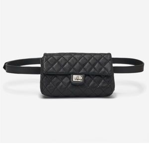 - Chanel Caviar Leather Belt Bag
